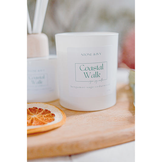 Coastal Walk | Scented Soy Candle - Wild Rose Candle Co.